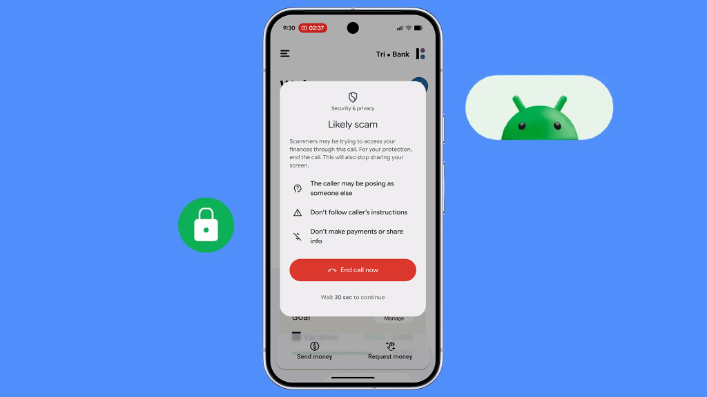 Banking-Apps: Android pausiert künftig Bildschirmfreigabe