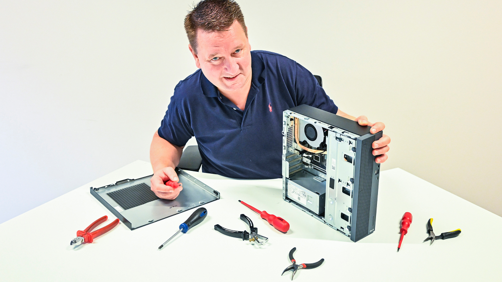 Asus ExpertCenter P500SV im Test: Büro-Biest im Mini-Format?