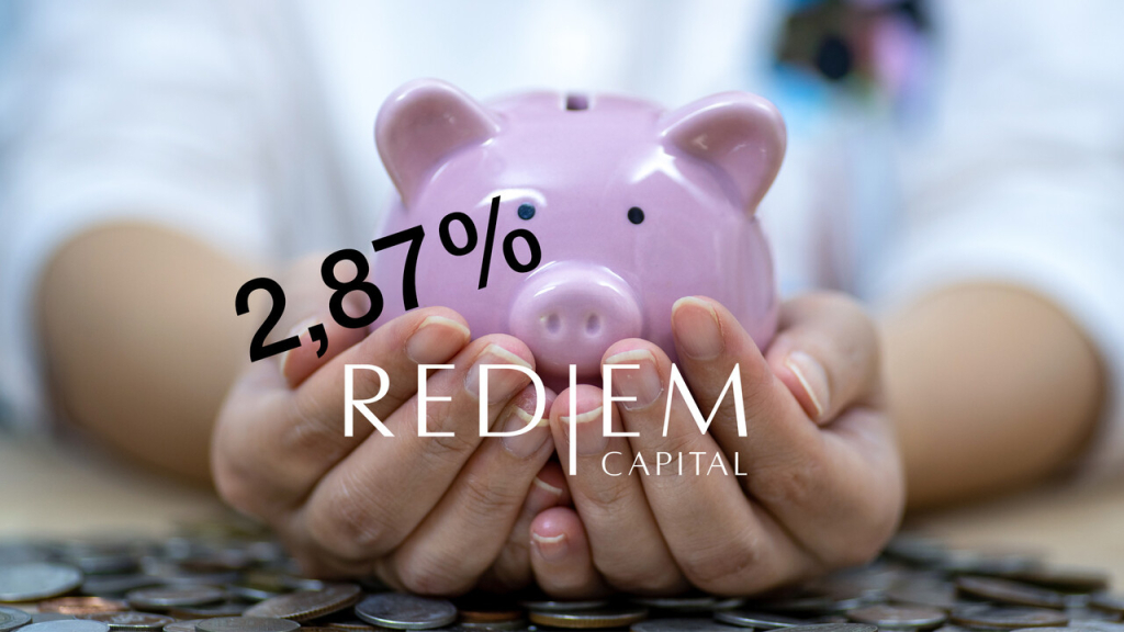 Rediem Capital legt nach: Festgeld steigt auf 2,87 % Zinsen