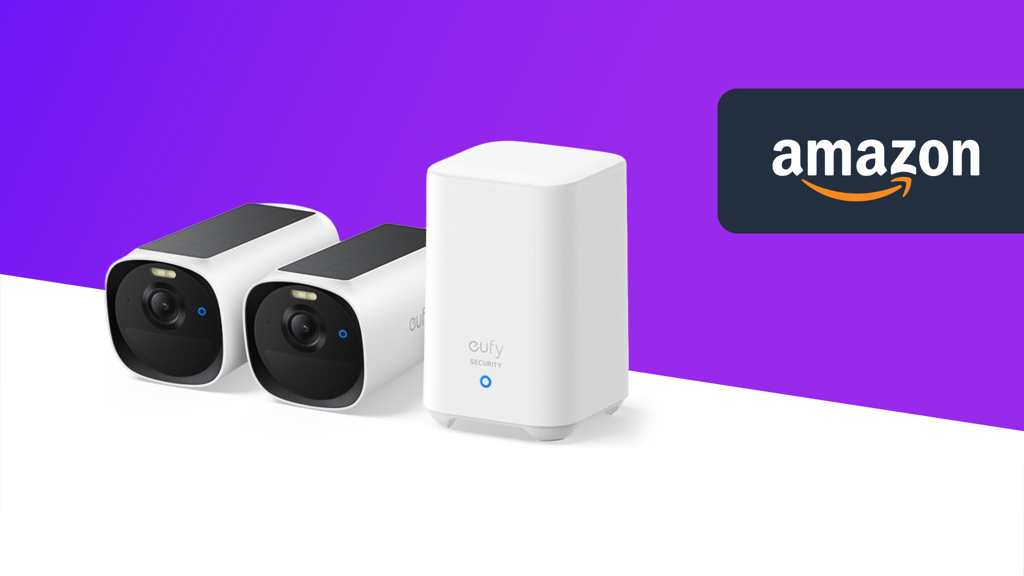 eufy Smoke Sensor, IP65, Kompatibel mit HomeBase, App-Steuerung, HomeBase Erforderlich