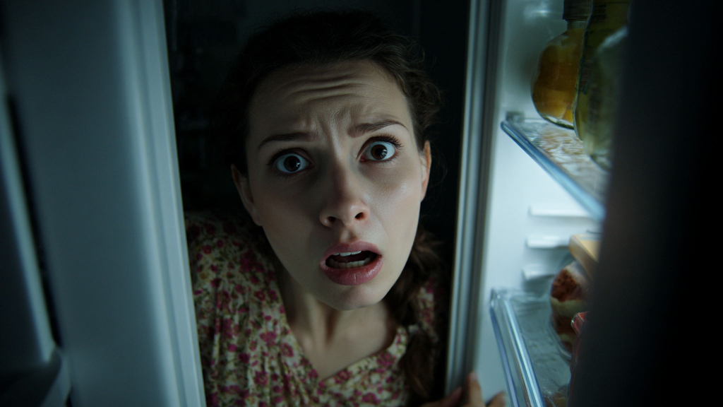 Kurios: Kühlschrank-Werbung bringt Frau ins Krankenhaus