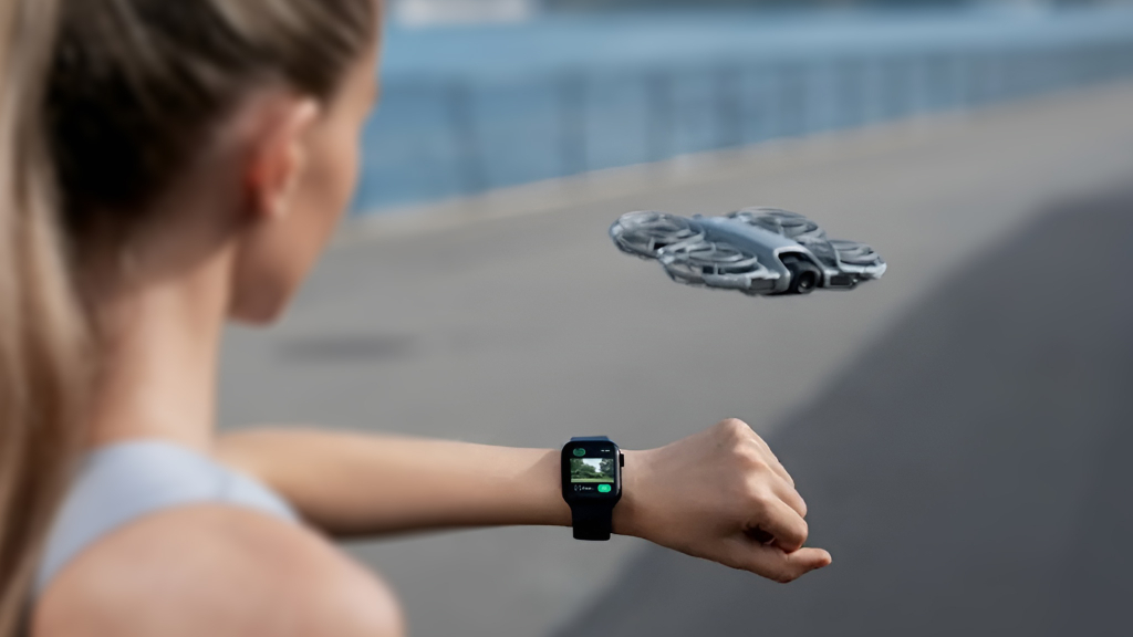 DJI-Update: Apple Watch kann Drohnen steuern