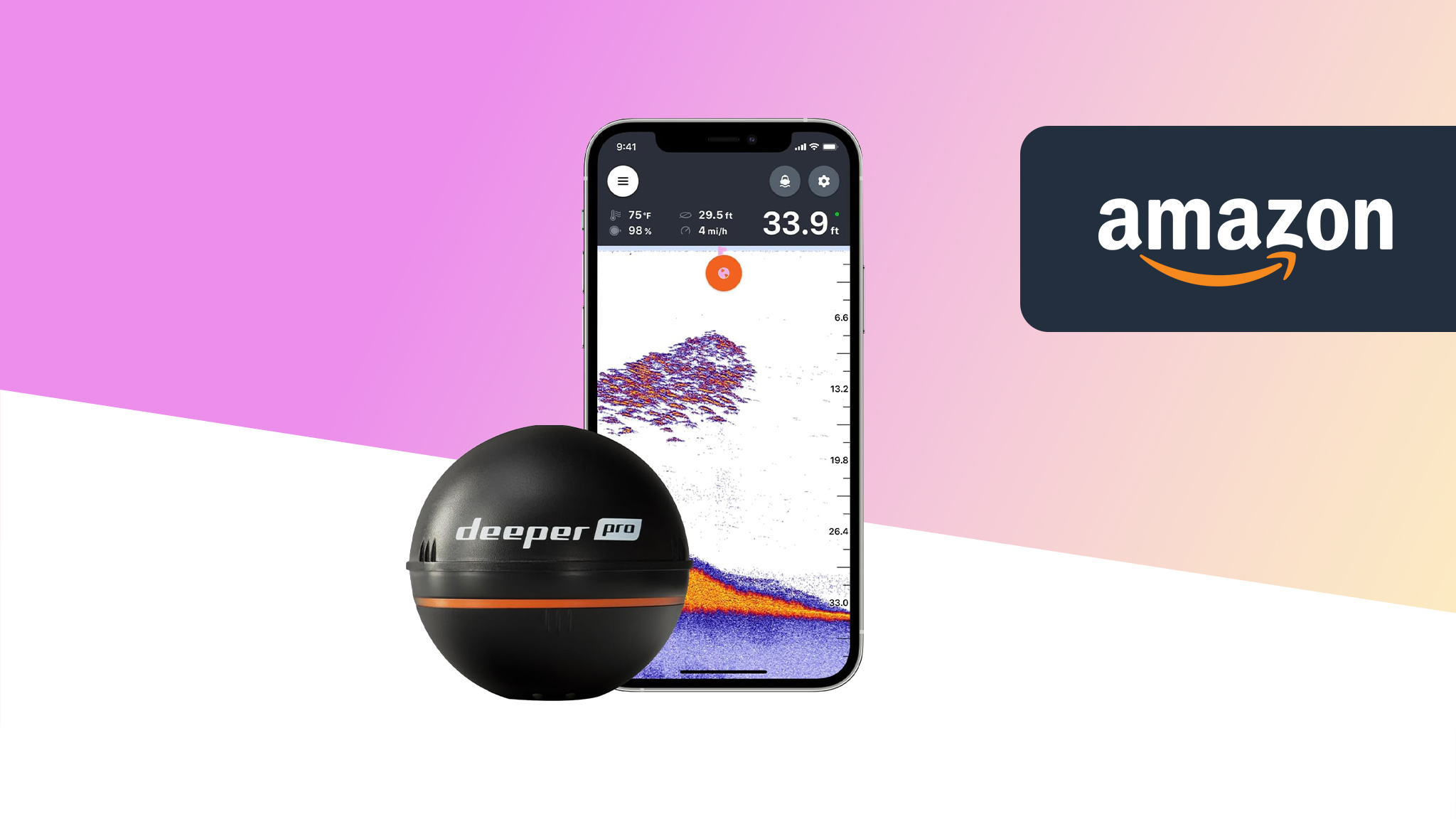 Deeper Smart Sonar Pro: WLAN-Fischfinder  jetzt zum Bestpreis - COMPUTER  BILD