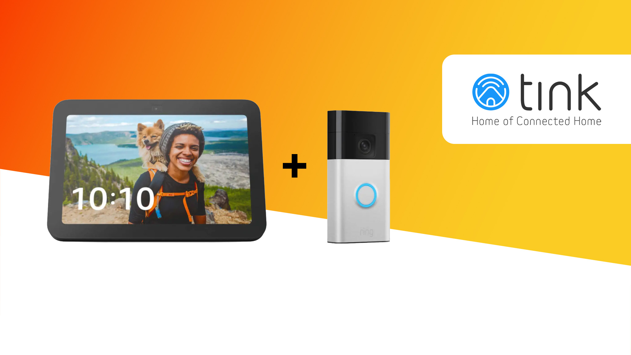 【新品】Echo Show8とring battery doorbellのセット Amazon Echo Show 8 mit Ring Doorbell zum Tiefpreis schnappen