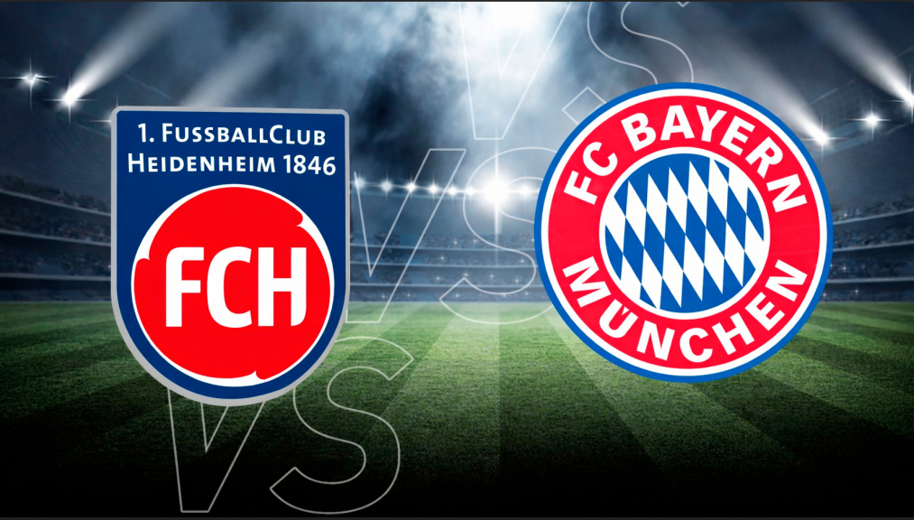 1. FC Heidenheim gegen Bayern München live sehen