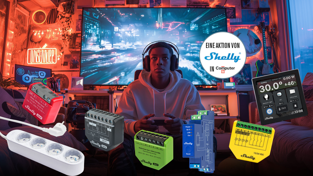 Smarter Gaming- & Filmabend mit Shelly