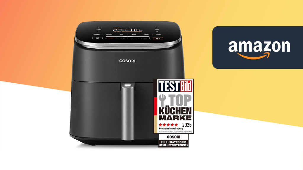 Cosori Turbo Blaze im Angebot: vielseitige Heißluftfritteuse für unter 100 Euro