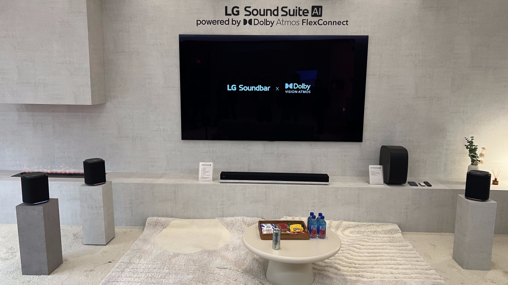 LG Sound Suite bringt kabellosen Dolby-Atmos-Sound ins Wohnzimmer
