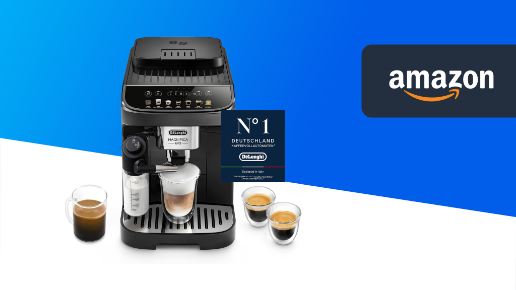 DeLonghi Magnifica Evo: Kaffeevollautomat mit LatteCrema jetzt für 400 Euro