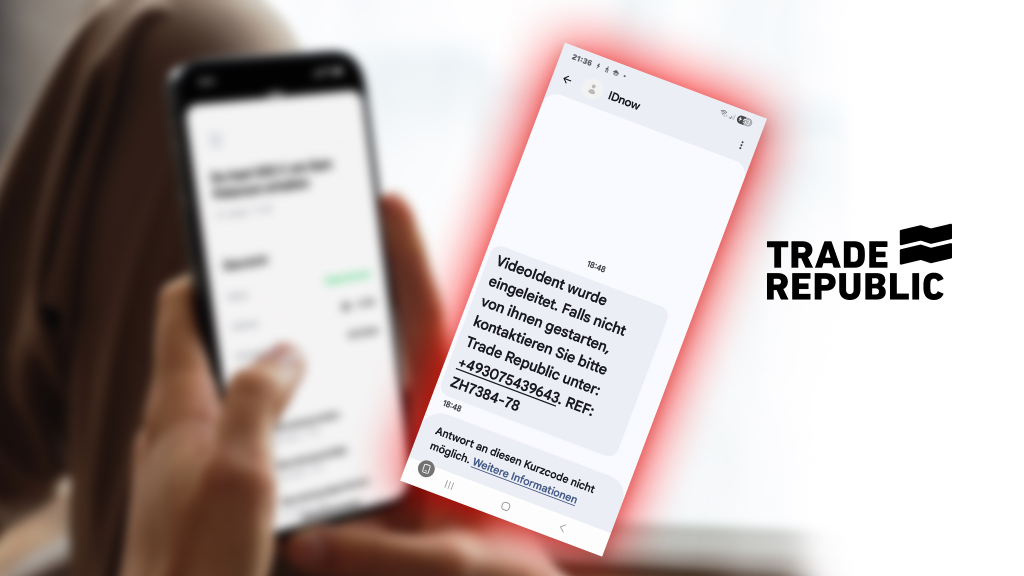 Phishing-Angriff auf Trade-Republic-Konten