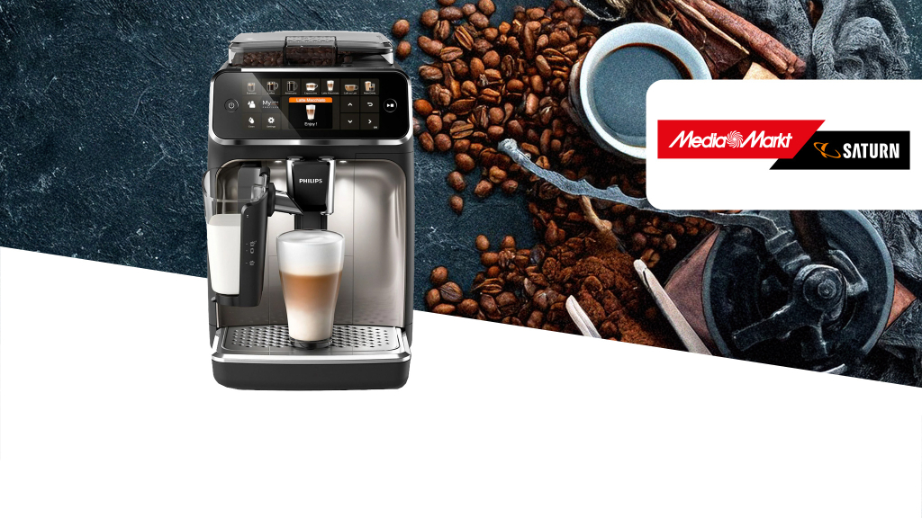 Guter Kaffeevollautomat Philips EP5447/90 für tolle 462 Euro!