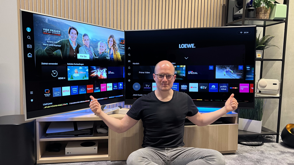 Loewe Stellar 55 dr+ im Test: Vidaa oder Tizen – welches TV-System überzeugt?