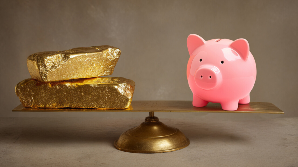 Nach erneutem Allzeithoch: Was ist die bessere Geldanlage, Gold oder Tagesgeld?