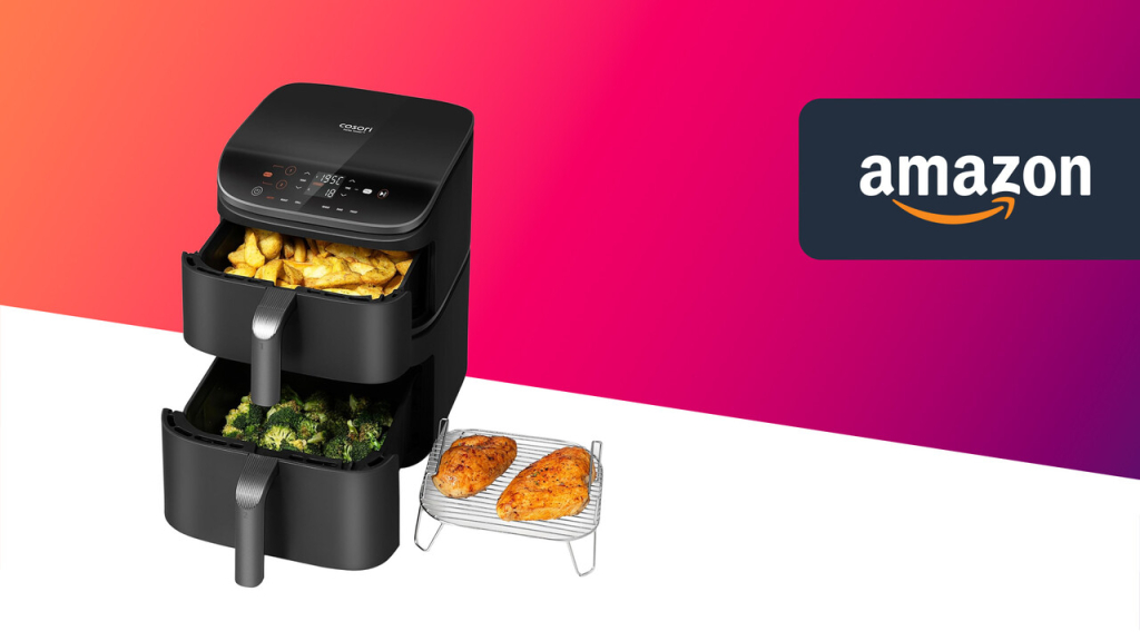 Mega-Preis für Cosori Airfryer mit zwei Kammern entdeckt
