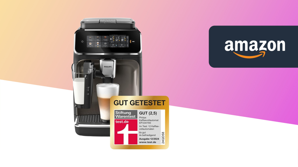 Genuss zum günstigen Preis: Philips 3300 Series Kaffeevollautomat bei Amazon!