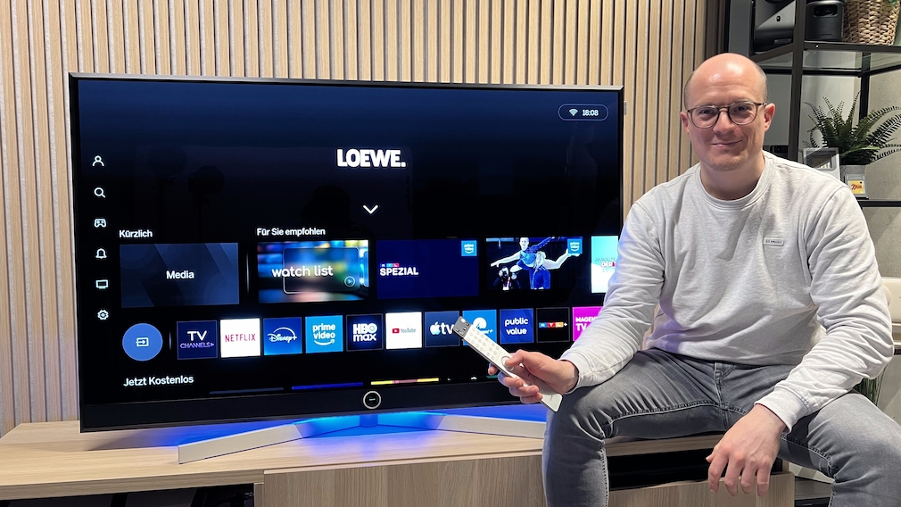 Loewe Stellar 55 dr+ Vidaa im Test: Oberklasse-OLED aus Deutschland