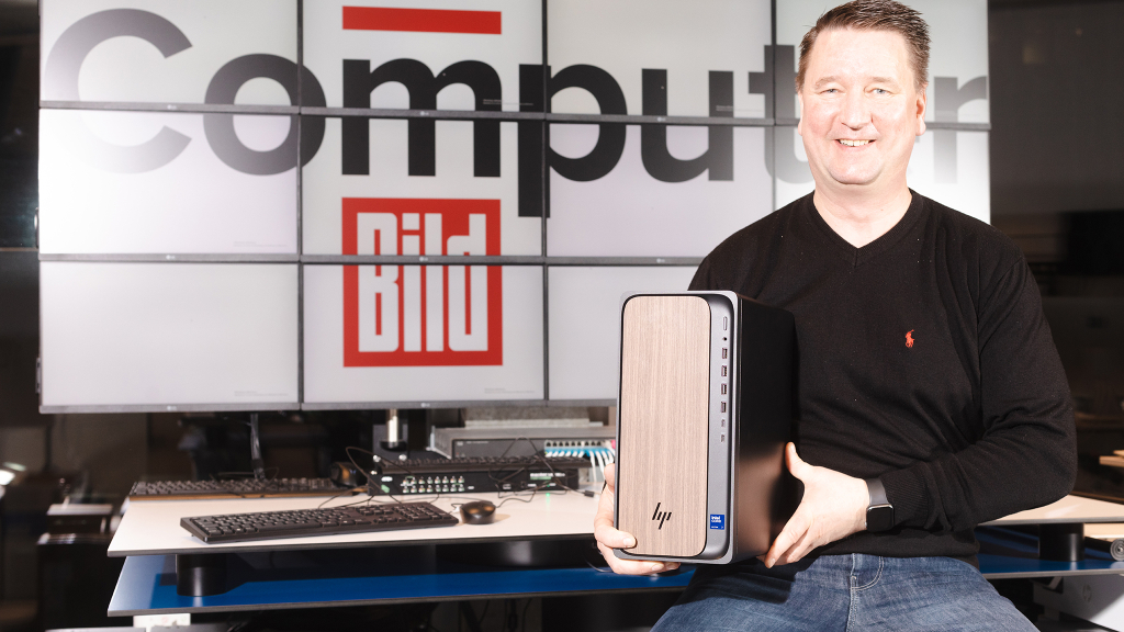 HP OmniDesk AI M03 im Test: Desktop statt Laptop