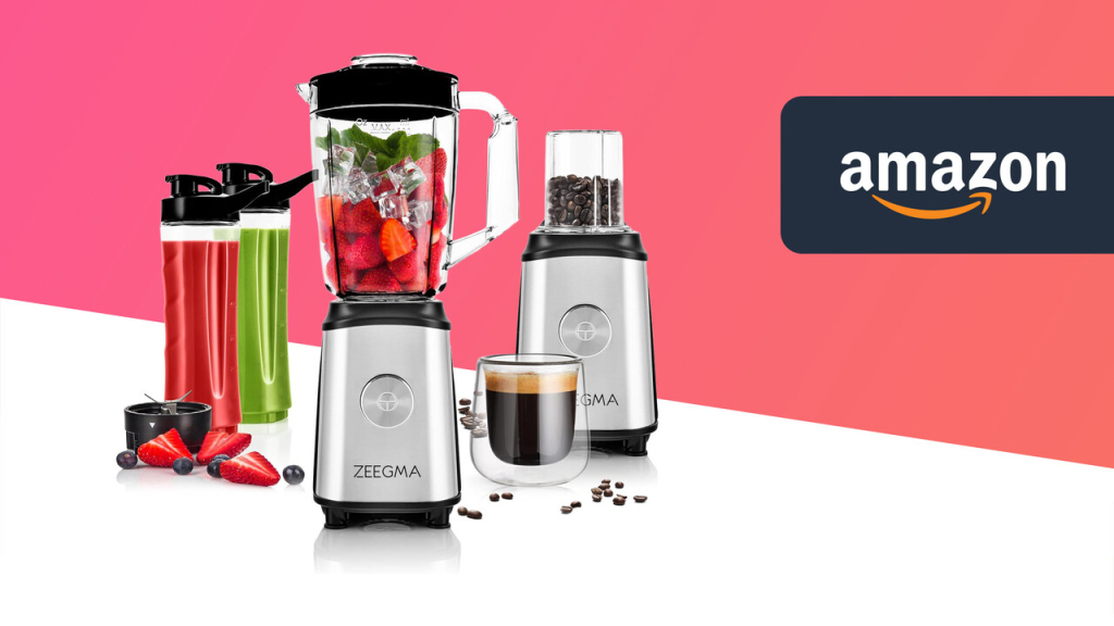 Saftige Ersparnis – Zeegma 4-in-1 Standmixer jetzt für unter 25 Euro