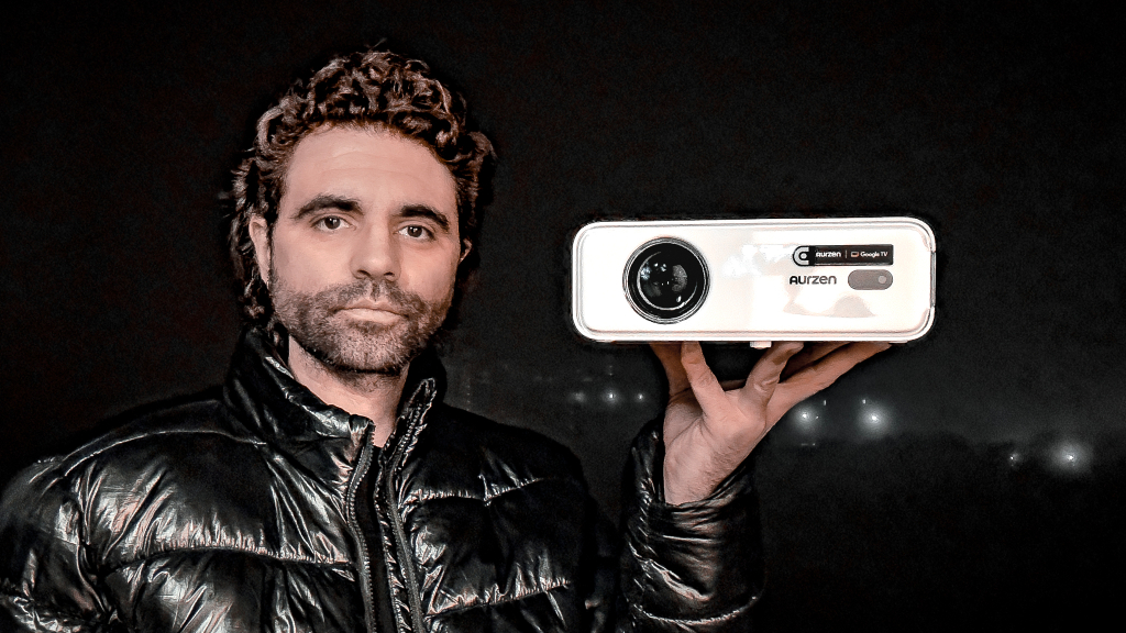 Aurzen Eazze D1G im Test: Der günstigste Mini-Beamer mit Google TV?