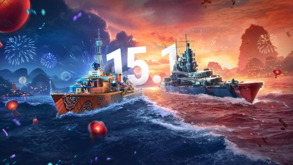 World of Warships erweitert Inhalte gratis rund um das Mond-Neujahr