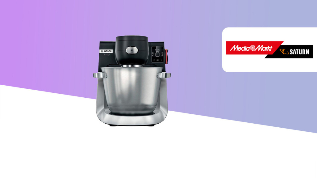 Testsieger-Küchenmaschine von Bosch jetzt für 469 Euro ergattern