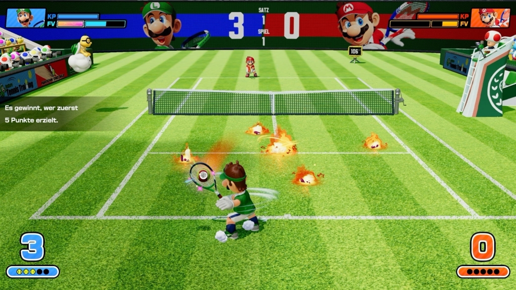 Mario Tennis Fever im Test: So gut schlägt der Klempner auf