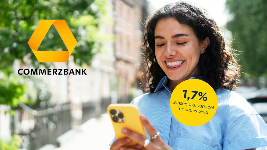 Tagesgeld: Diese Zinsen bietet die Commerzbank