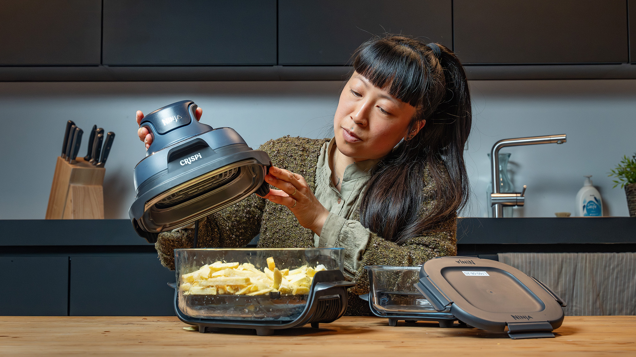 Airfryer-neu-gedacht-Hei-luftfritteuse-Ninja-Crispi-im-Test