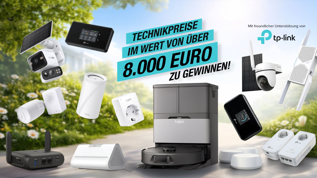 Gewinnspiel-Kalender 2026 mit Preisen im Wert von über 8.000 Euro!