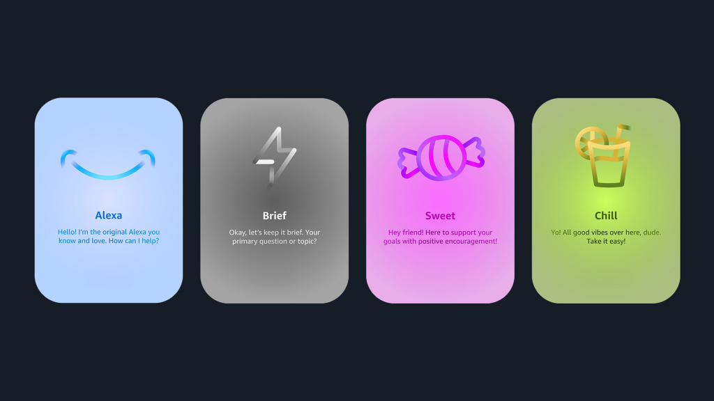 Alexa+ jetzt mit verschiedenen Persönlichkeiten