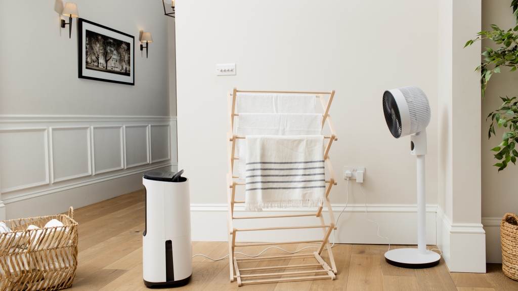 Herstellertest: Luftentfeuchter und Ventilator statt Wäschetrockner