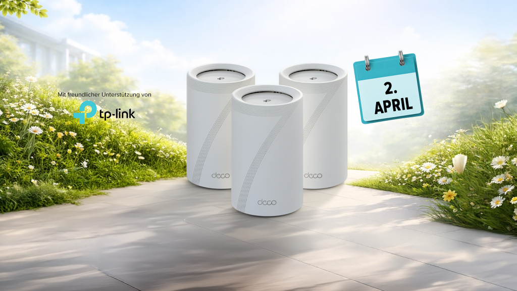 Gewinnspiel Türchen 2: WLAN-Mesh-System Deco BE65 (3er Pack)