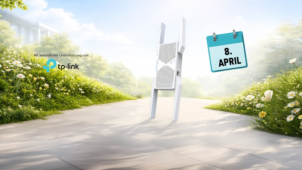 Gewinnspiel Türchen 8: BE9300 Tri-Band Wi-Fi 7 Range Extender