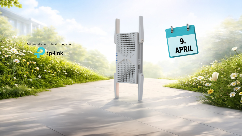 Gewinnspiel Türchen 9: RE405BE WLAN-Repeater