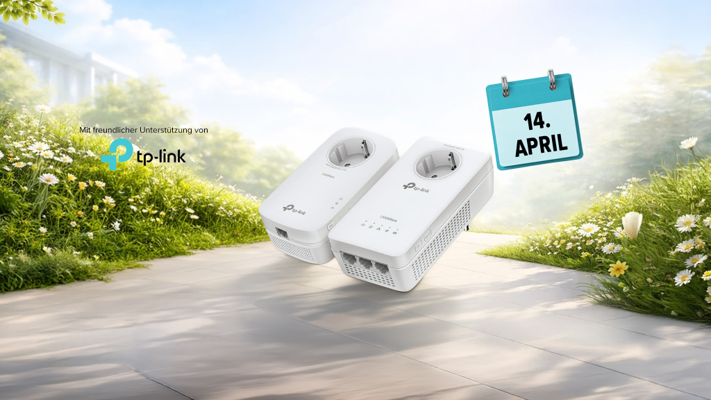 Gewinnspiel Tür 14: WLAN Powerline TL-WPA8631P KIT