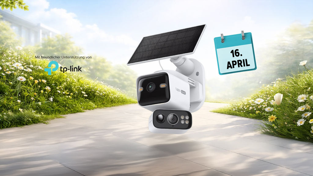 Gewinnspiel Tür 16: Sicherheitskamera Tapo C645D KIT