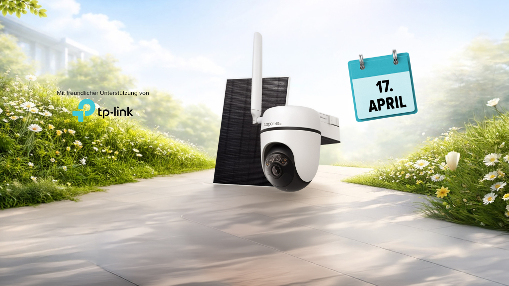 Gewinnspiel Tür 17: Sicherheitskamera Tapo C665G KIT