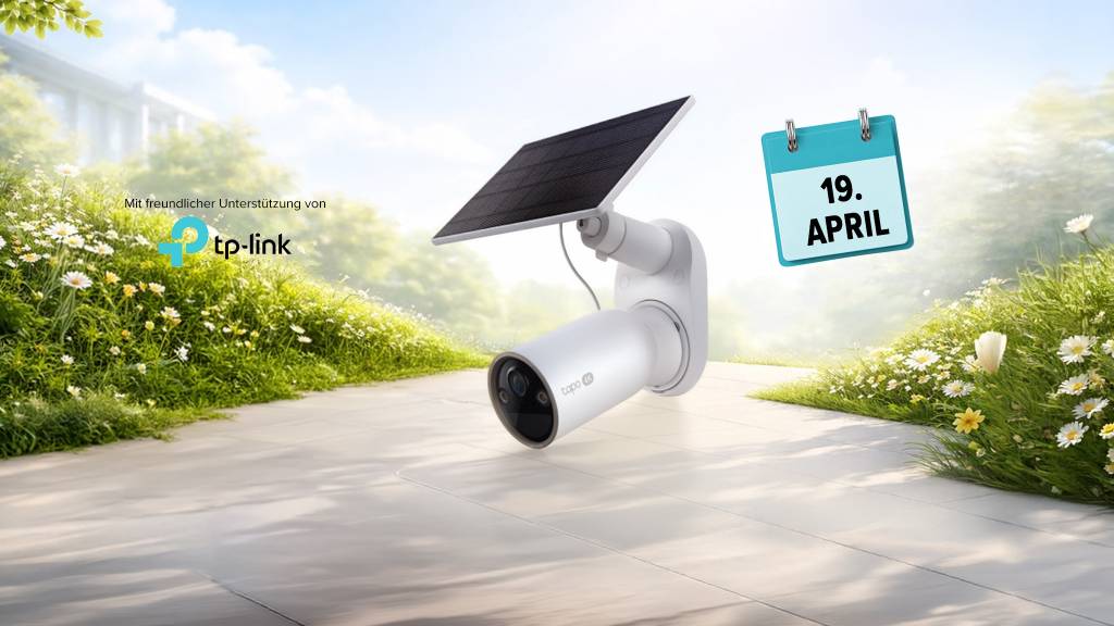 Gewinnspiel Tür 19: Sicherheitskamera Tapo C460 KIT