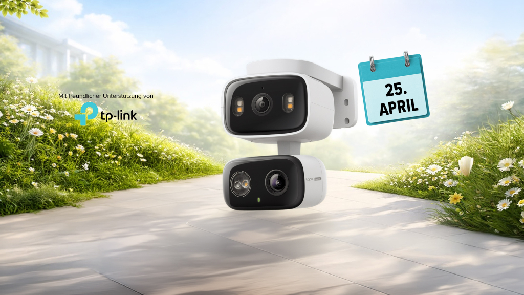 Gewinnspiel Türchen 25: Tapo C245D Sicherheitskamera für innen und außen