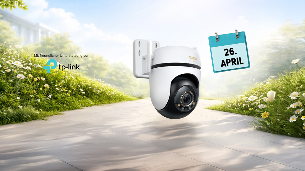 Gewinnspiel Türchen 26: Sicherheitskamera Tapo C530WS