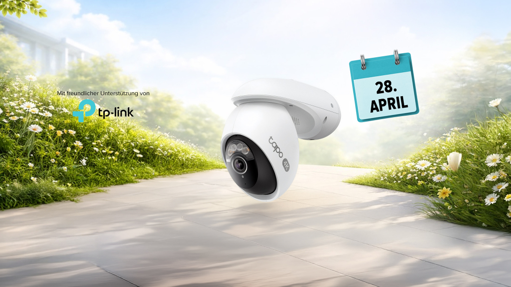 Gewinnspiel Tür 28: Sicherheitskamera Tapo C560WS