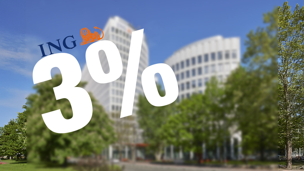 ING zahlt jetzt 3 Prozent aufs Tagesgeld – plus 100 Euro fürs Girokonto
