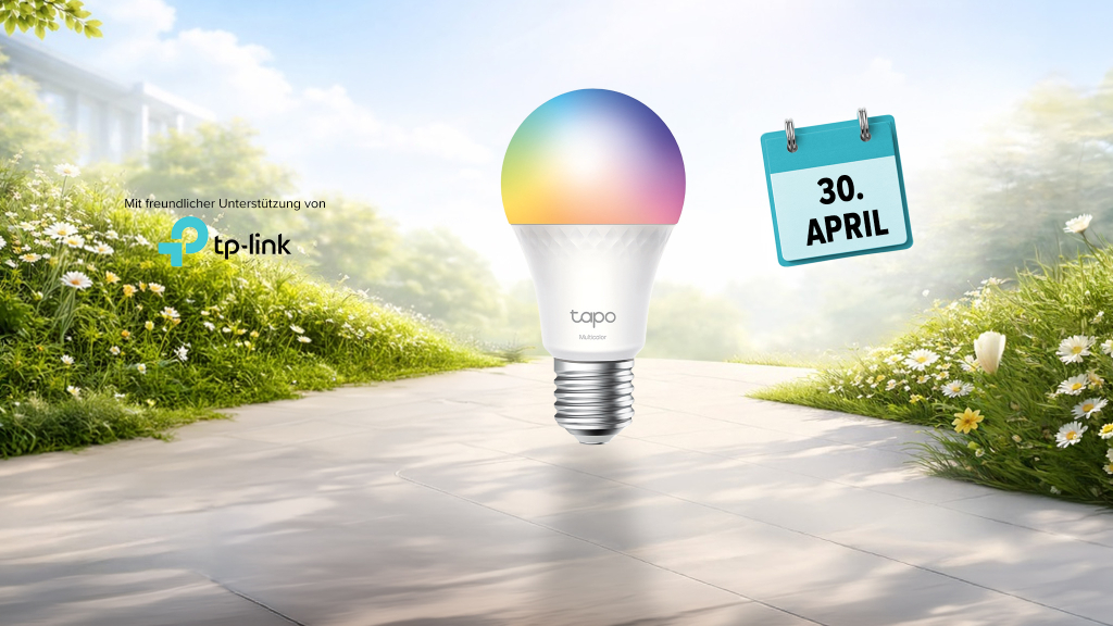Gewinnspiel Tür 30: Smarte Glühbirnen Tapo L535E (4er-Set)