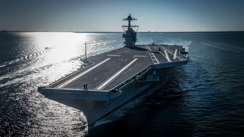 Flugzeugträger-Standort preisgegeben! Weil jemand darauf rumjoggte