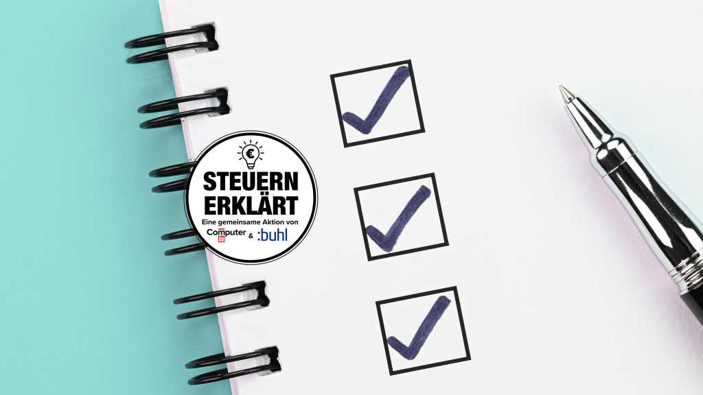 Steuer-Checkliste: Diese Unterlagen brauchen Sie wirklich