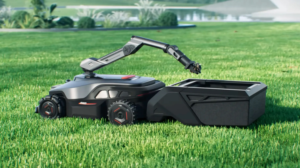 Hightech im Garten: Dreame stellt Mähroboter mit Greifarm vor