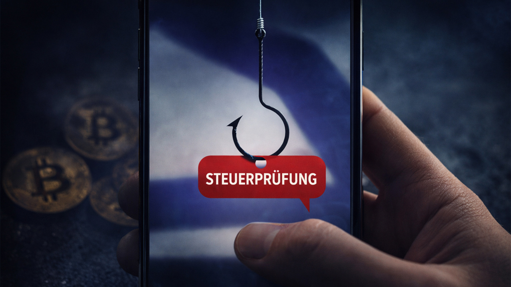 Diese Mail zur Krypto-Steuer ist Fake