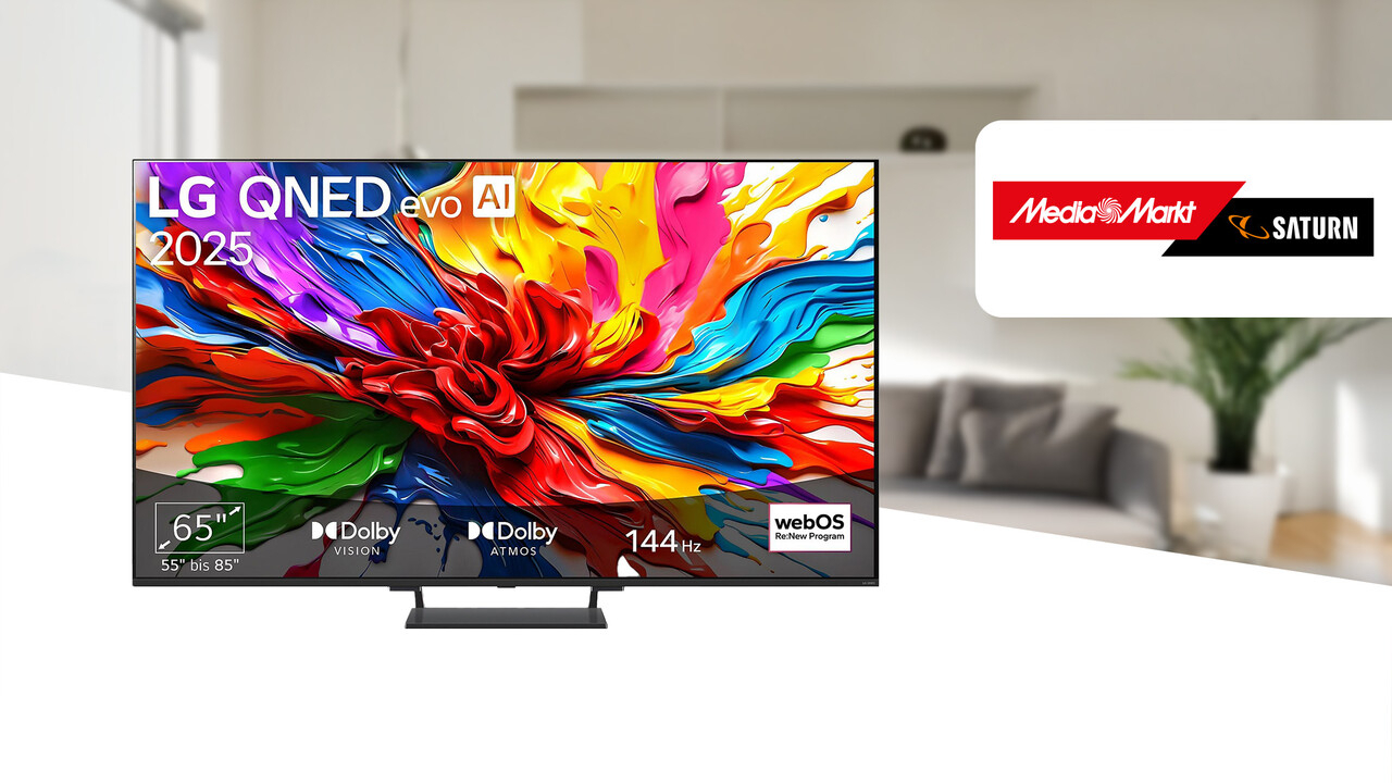 65-Zoll-LG-TV mit QNED-Technik deutlich im Preis gesenkt - COMPUTER BILD