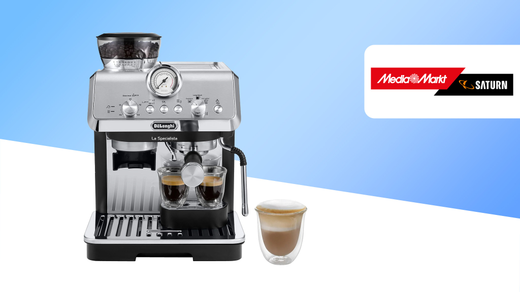Für Kaffeegenießer: De'Longhi-Espressomaschine für unter 340 Euro
