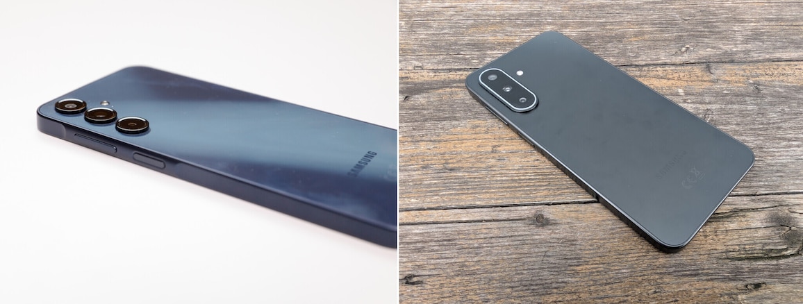 Rückseite Samsung Galaxy A16 und Galaxy A17